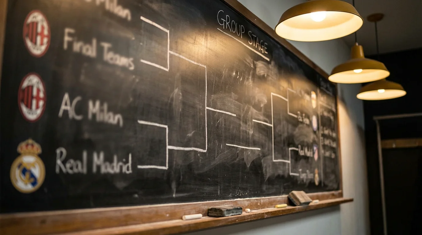 Tábla corrlaigh do na 12 ghrúpa ag Corn an Domhain 2026